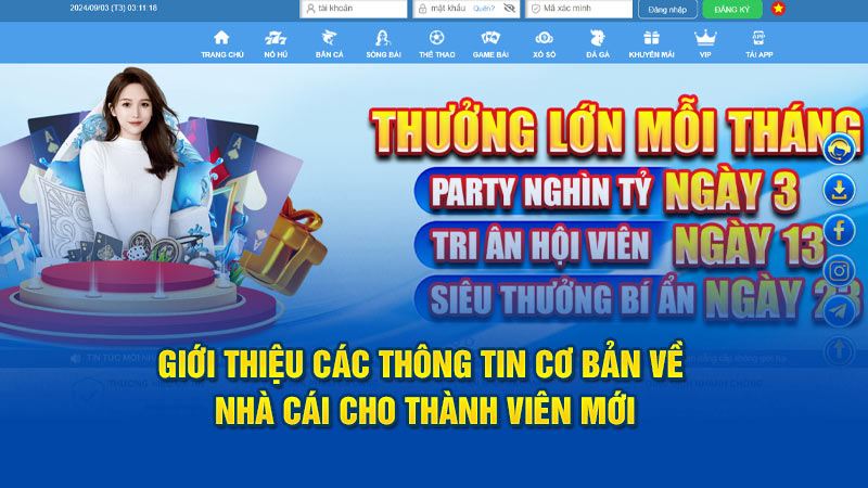 Giới thiệu các thông tin cơ bản về nhà cái cho thành viên mới